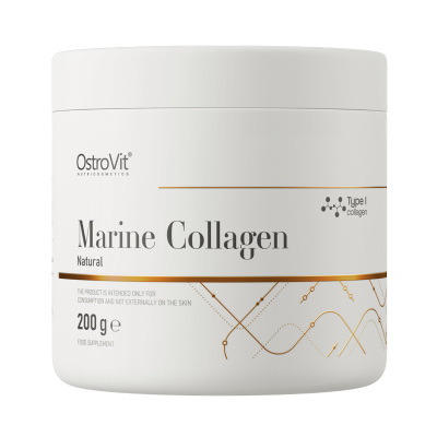 Коллаген Ostrovit Marine Collagen 200 г чистый Коллаген Ostrovit Marine Collagen 200 г чистый