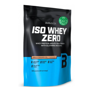 Изолят протеина BioTech Iso Whey Zero lactose free 500 г бисквит