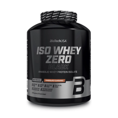 Изолят протеина BioTech Iso Whey Zero (black) lactose free 2270 г шоколад