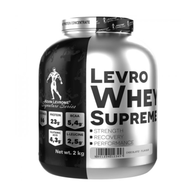 Протеин Kevin Levrone Levro Whey Supreme 2000 г - клубника