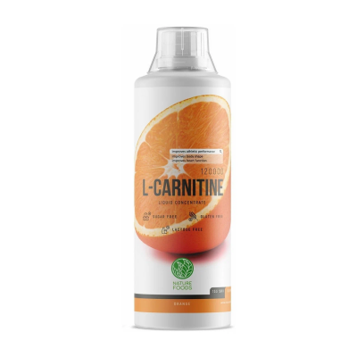 Карнитин Nature Foods L-Carnitine Concentrate 1000 мл апельсин
