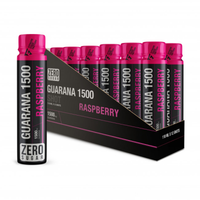 Энергетик Fitness Food Factory Guarana 1500 Shot 110 мл 12 шт малина