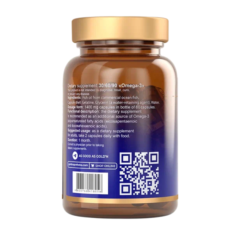 Омега-жиры Apotheka Omega-3 60 капсул купить омега-жиры apotheka omega-3 60 капсул