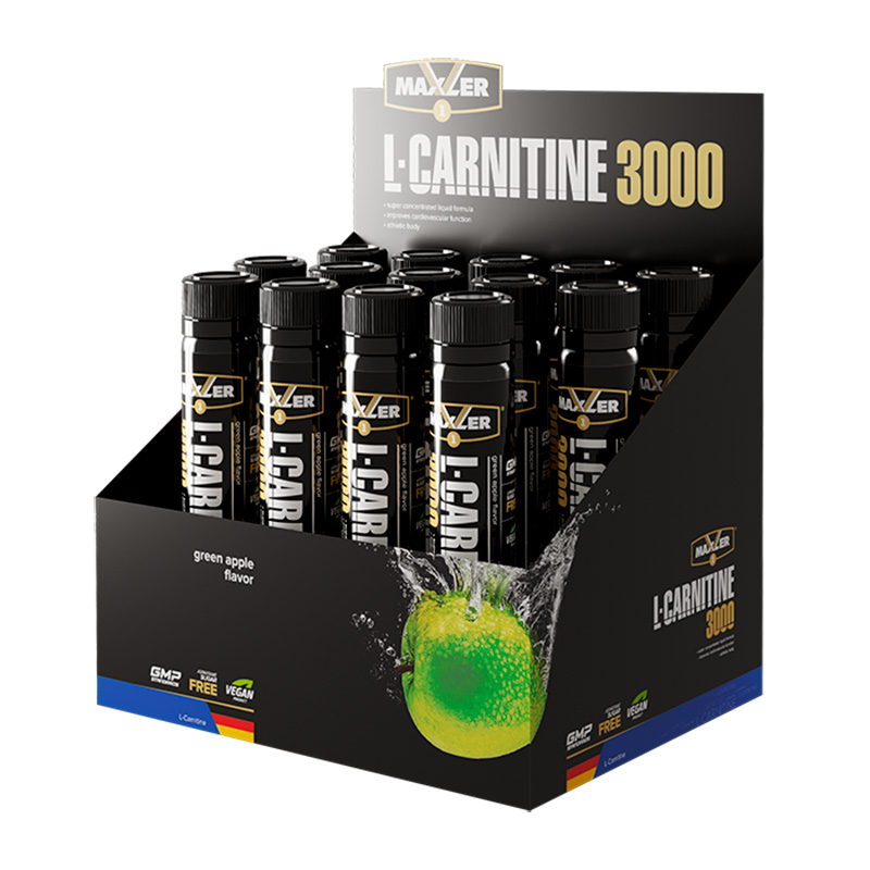 Карнитин Maxler L-Carnitine 3000 25 мл 14 штук купить карнитин maxler l-carnitine 3000 25 мл 14 штук