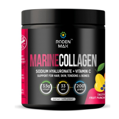 Коллаген Roden Max Marine Collagen 200 г - фруктовый пунш Коллаген Roden Max Marine Collagen 200 г - фруктовый пунш
