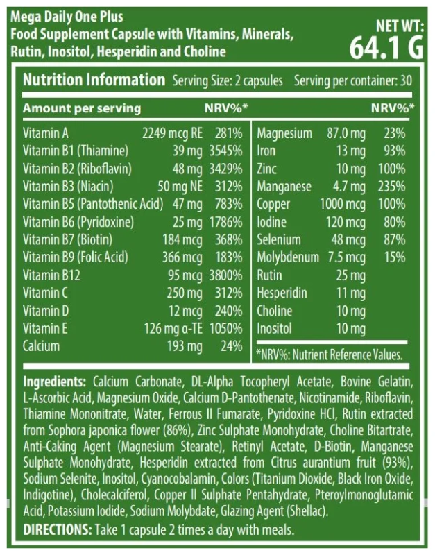 купить витаминно-минеральный комплекс scitec mega daily one plus 60 капсул