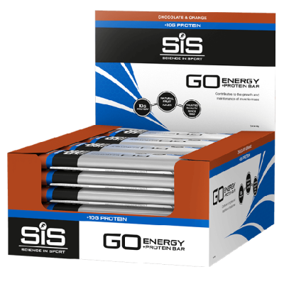Go Energy + Protein Bar 24*60 г - шоколад-апельсин Go Energy + Protein Bar 24*60 г - шоколад-апельсин