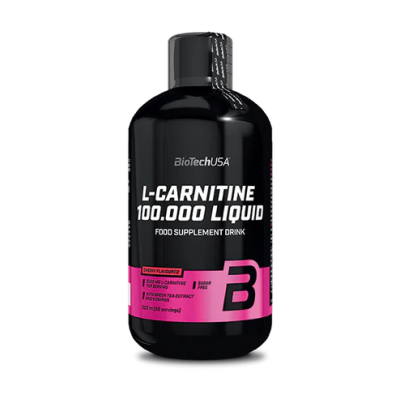 Карнитин BioTech L-Carnitine 100000 мг 500 мл вишня