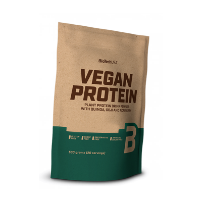 Веганский протеин BioTech Vegan Protein 500 г - шоколад-корица