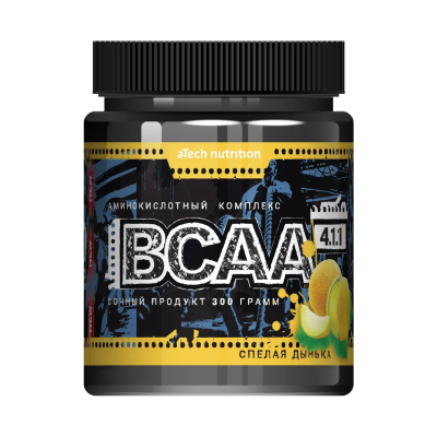 BCAA 4:1:1 aTech Nutrition 300 г дыня BCAA 4:1:1 aTech Nutrition 300 г дыня