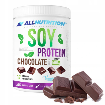 Протеин ALLNUTRITION SOY Protein 500 г, вкус: шоколад