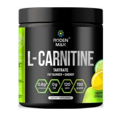 Карнитин Roden Max L-carnitine Taratre 150 г - цитрус Карнитин Roden Max L-carnitine Taratre 150 г - цитрус