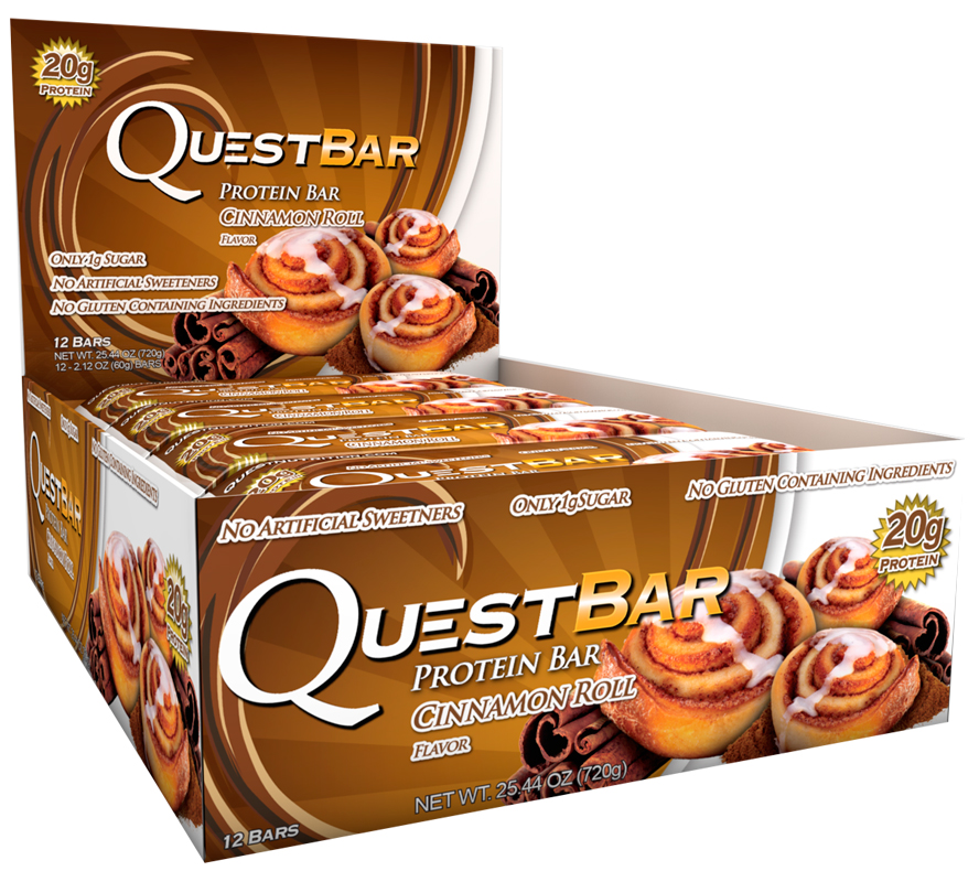 купить батончики quest nutrition quest bar natural 60 г 12 штук
