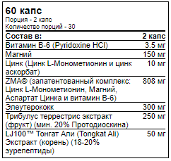 купить тестобустер testo jack 100 now 60 капсул