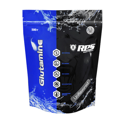 Аминокислота RPS Nutrition Glutamine 500 г, вкус: нейтральный