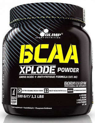 BCAA Xplode 500 г - фруктовый пунш BCAA Xplode 500 г - фруктовый пунш