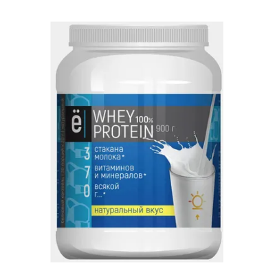 Протеин ё|Батон WHEY PROTEIN 900 г - натуральный