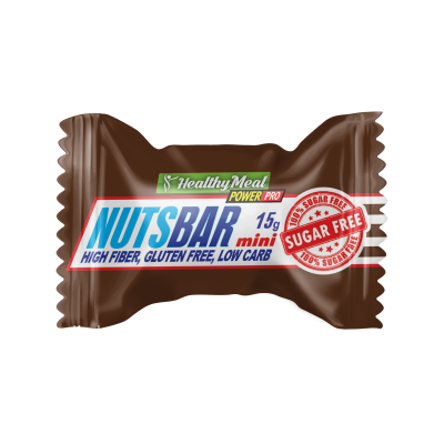 Батончики Power Pro NUTSBAR MINI 15 г арахис