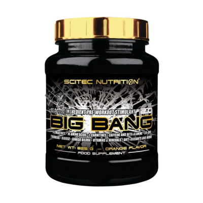 Предтренировочный комплекс Big Bang 2.0 Scitec Nutrition 825 г апельсин Предтренировочный комплекс Big Bang 2.0 Scitec Nutrition 825 г апельсин