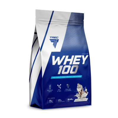 Протеин Trec Nutrition Whey 100 700 г шоколад-кокос