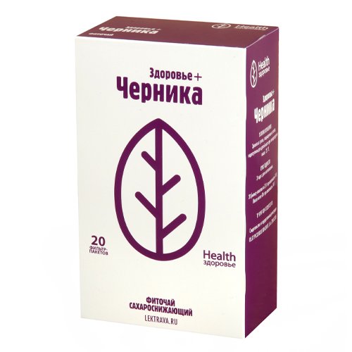 купить фиточай здоровье+ черника