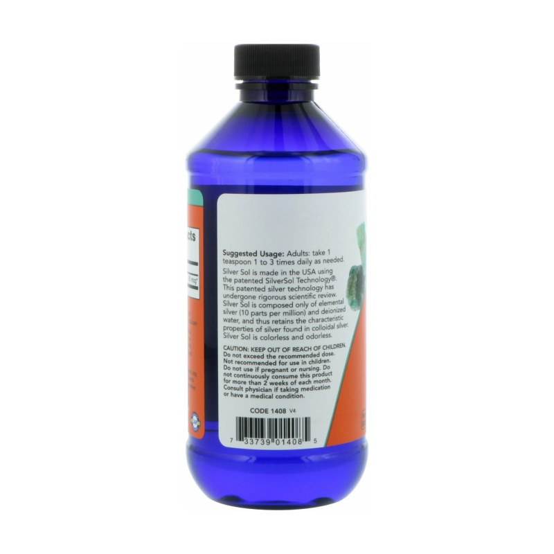 Минералы NOW Silver Sol 237 мл купить минералы now silver sol 237 мл