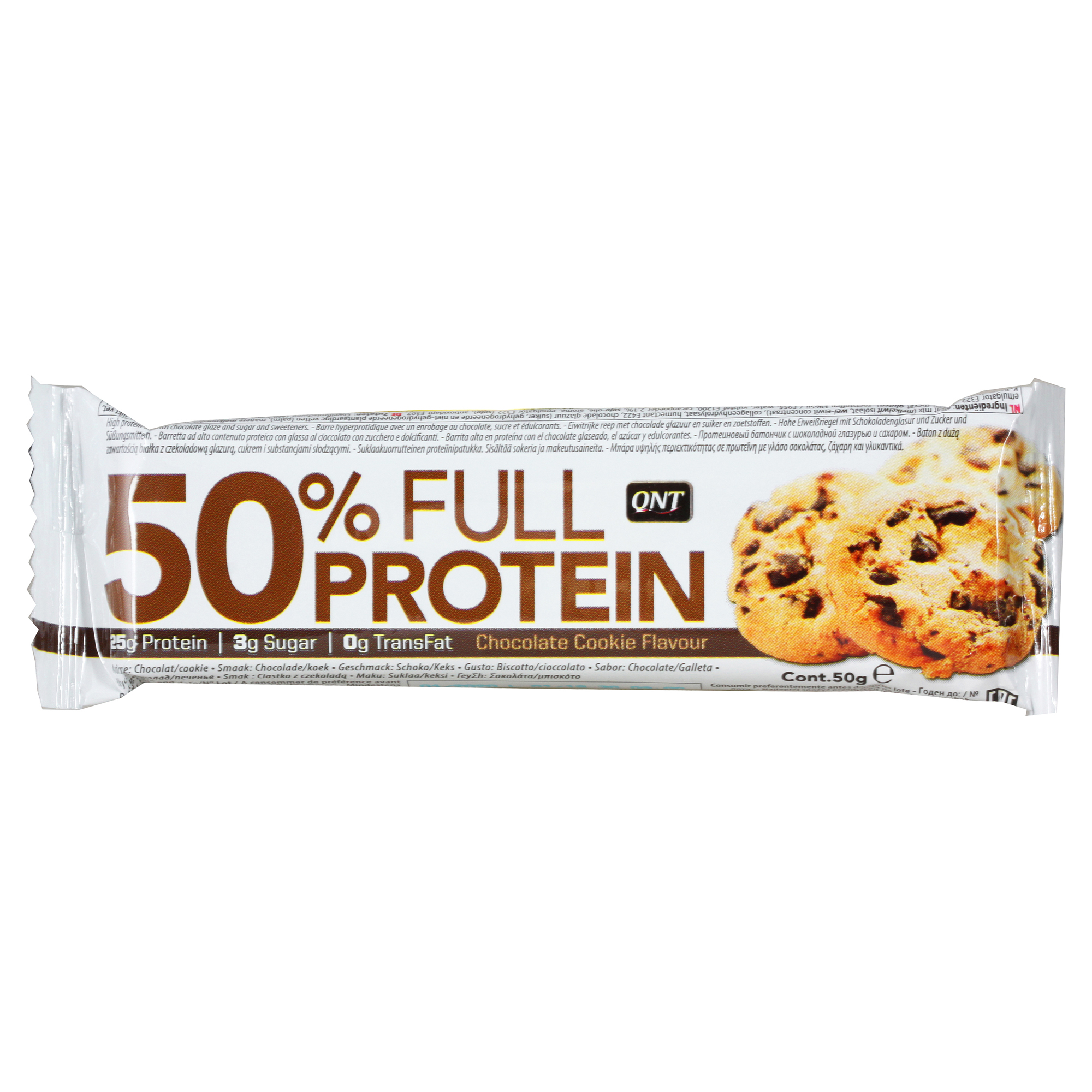 купить батончики full protein bar qnt 50 г 12 шт