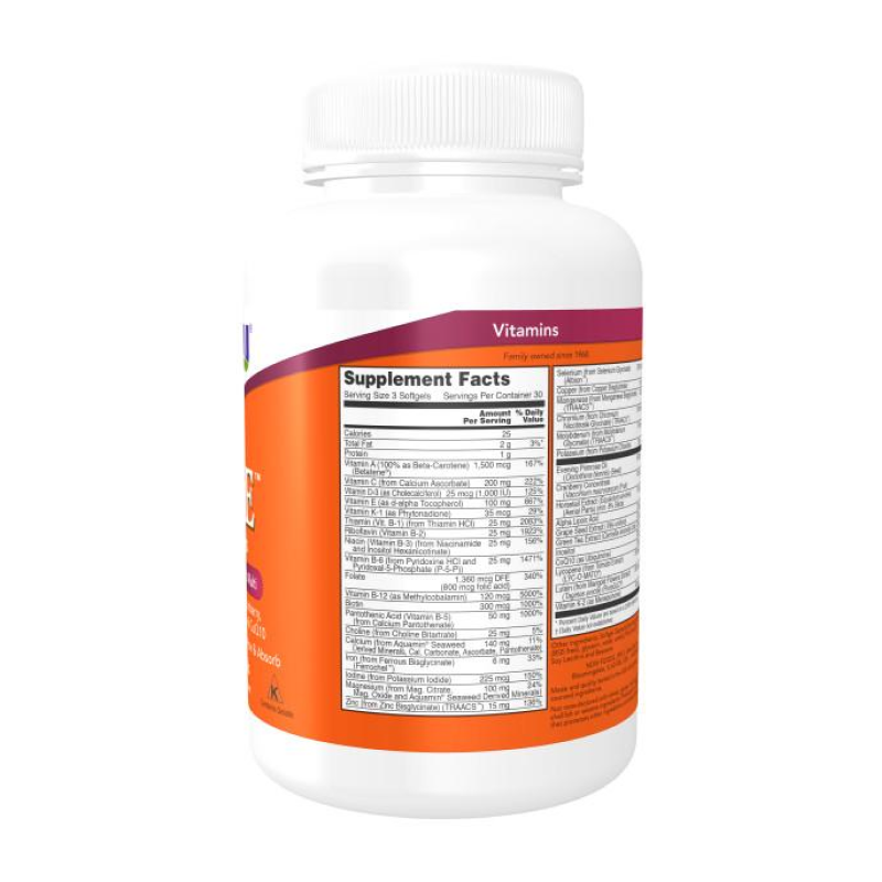 купить витаминно-минеральный комплекс now eve women's multivitamin 90 капсул