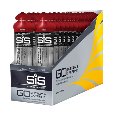 Гель Science In Sport (SIS) Go Energy+Caffeine 60 мл 30 штук, вкус: ягоды Гель Science In Sport (SIS) Go Energy+Caffeine 60 мл 30 штук, вкус: ягоды