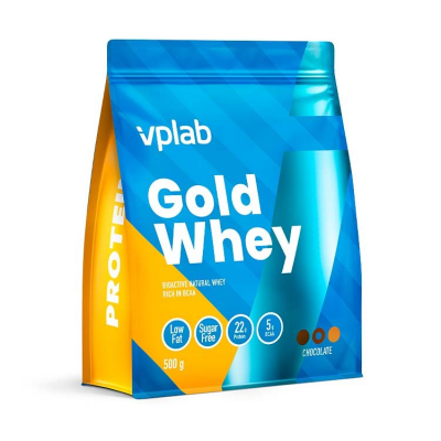 Протеин Gold Whey VP Lab 500 г шоколад