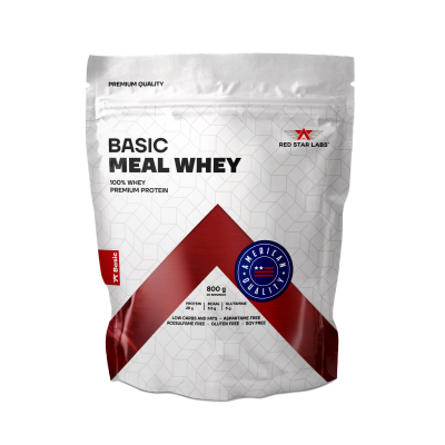 Протеин Red Star Labs Basic Meal Whey 800 г - персик