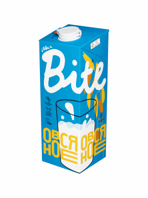 Напиток Bite (растительное молоко) 1000 мл, вкус: овсяное