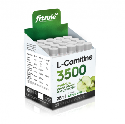 Карнитин Fit Rule L-Carnitine 3500 мг 25 мл - апельсин Карнитин Fit Rule L-Carnitine 3500 мг 25 мл - апельсин