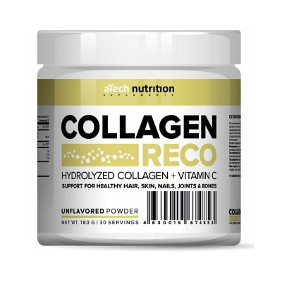 Коллаген aTech Nutrition Collagen RECO 180 г без вкуса Коллаген aTech Nutrition Collagen RECO 180 г без вкуса