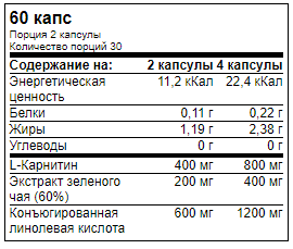 купить карнитин atech nutrition premium l-carnitine 3in1 slim effect  60 капсул