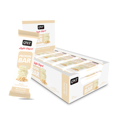 Protein Bar 15*55 г - арахис- белый шоколад (Peanut White Chocolate) Protein Bar 15*55 г - арахис- белый шоколад (Peanut White Chocolate)