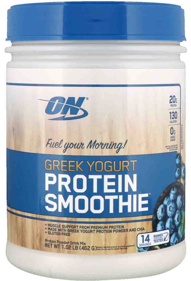 купить протеин optimum nutrition greek yogurt protein smoothie 462 г
