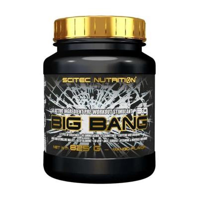 Предтренировочный комплекс Scitec Nutrition Big Bang 3.0 825 г манго Предтренировочный комплекс Scitec Nutrition Big Bang 3.0 825 г манго