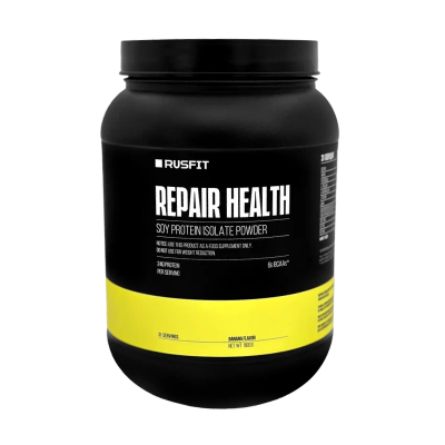 Протеин Rusfit REPAIR HEALTH Soy Protein 1000 г банан Протеин Rusfit REPAIR HEALTH Soy Protein 1000 г банан