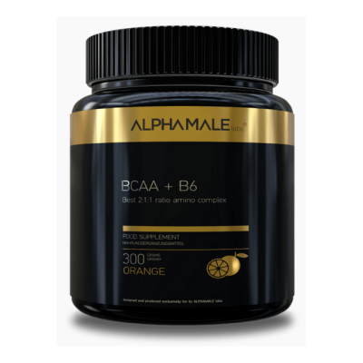 BCAA Alphamale Labs BCAA+ B6 300 г апельсин BCAA Alphamale Labs BCAA+ B6 300 г апельсин