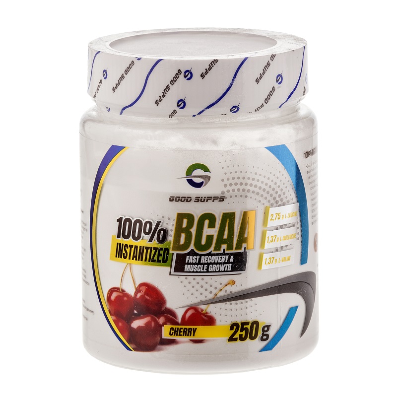 Аминокислоты Good Supps 100% Instanized BCAA 250 г купить аминокислоты good supps 100% instanized bcaa 250 г
