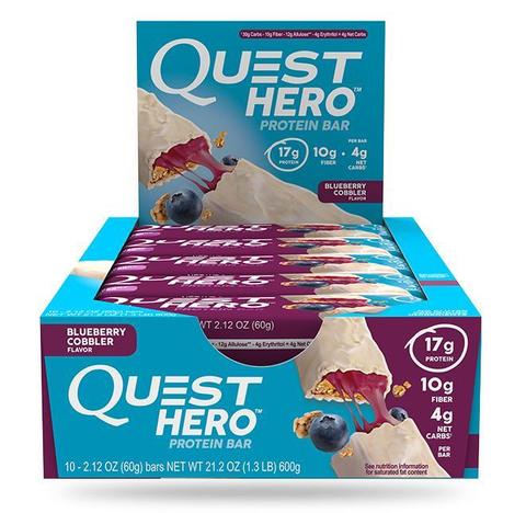 Протеиновые батончики Quest Nutrition Quest Hero 60 г 10 шт купить протеиновые батончики quest nutrition quest hero 60 г 10 шт