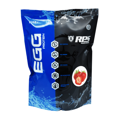 Протеин RPS Nutrition EGG Protein 2268 г, вкус: клубника