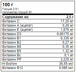купить витаминизированный detox концентрат reflexion 100 г