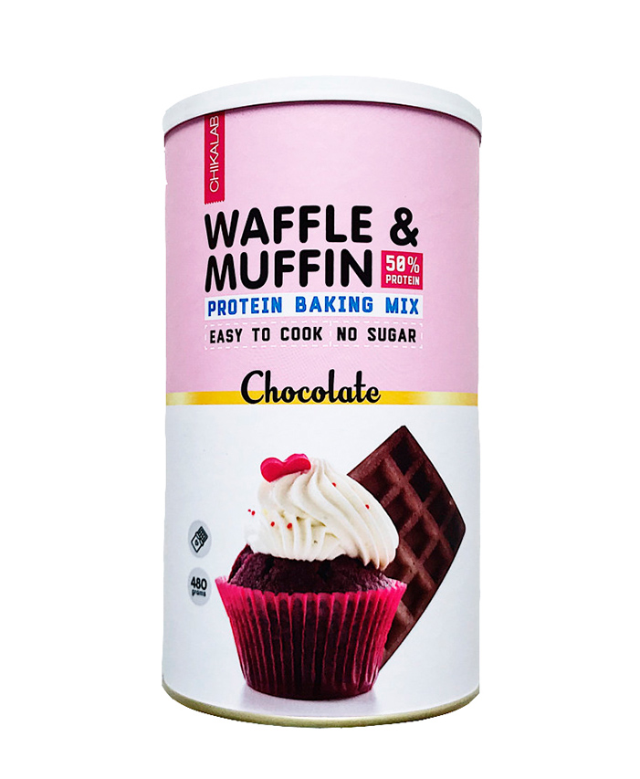 Waffle & Muffin (protein baking mix) 480 г - шоколад