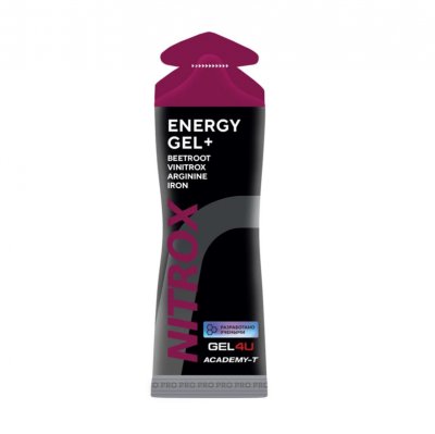 Гель энергетический GEL4U Energy Gel NITROX 30 шт 60 мл - яблоко-виноград Гель энергетический GEL4U Energy Gel NITROX 30 шт 60 мл - яблоко-виноград