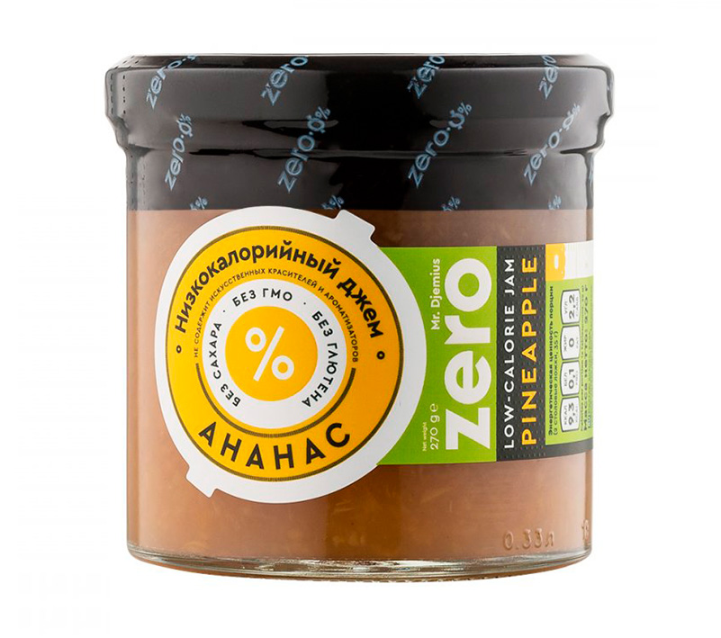 купить джем низкокалорийный mr. djemius zero 270 г