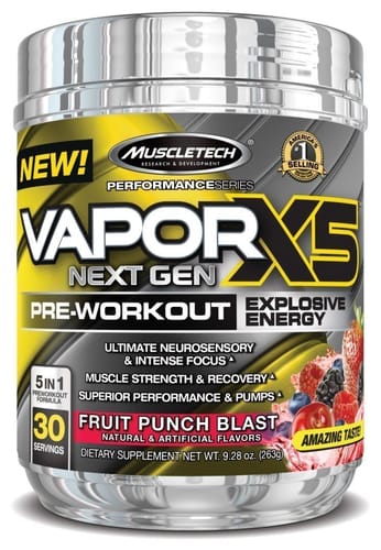 Предтренировочный комплекс MuscleTech Vapor X5 Next Gen, 230 г  купить предтренировочный комплекс muscletech vapor x5 next gen, 230 г