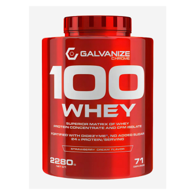 Протеин Galvanize C100 Whey 2280 г - персиковый йогурт