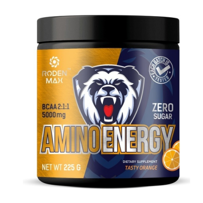 Аминокислотный комплекс Roden Max Amino Energy 225 г - апельсин